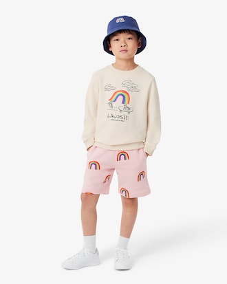 Printed Fleece Sweatshirt