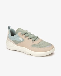 Women's Wildcard Leather and Textile Trainers