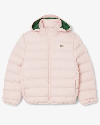 Unisex Hooded Diamond Taffeta Puffed Jacket