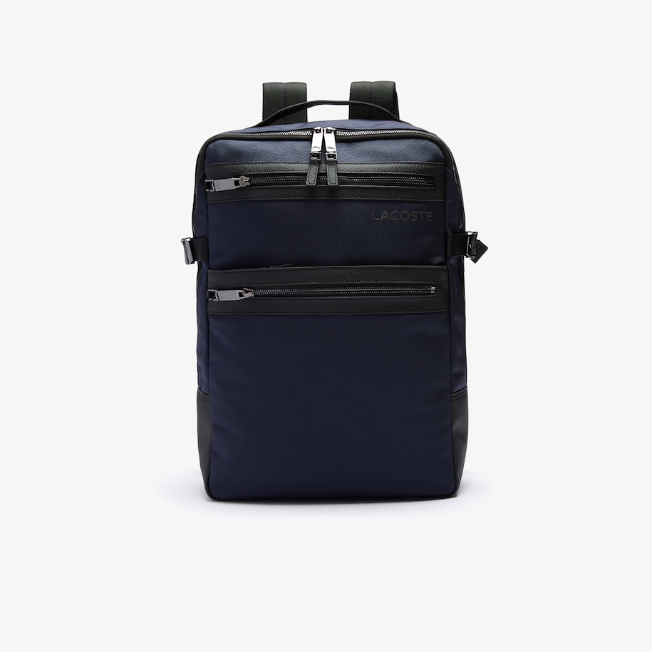 men s l on the go rectangular resistant canvas backpack