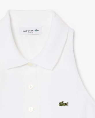 Sleeveless Piqu&eacute; Polo Shirt