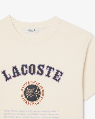 Slim Fit Interlock Print T-shirt