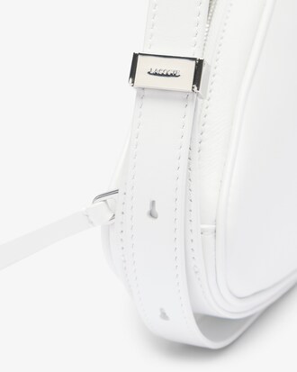 Runway Leather Hobo Racket Bag