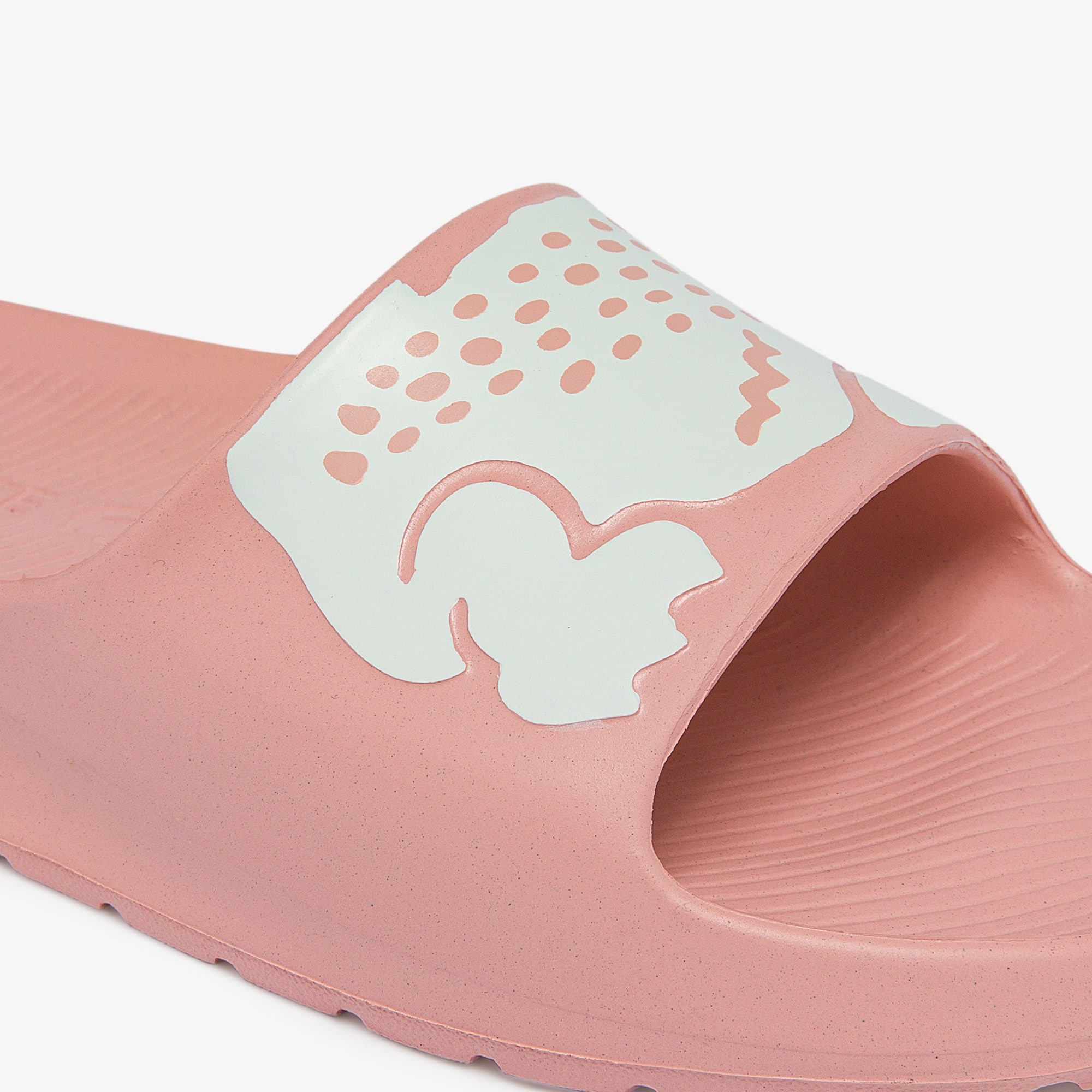lacoste women's slide sandals