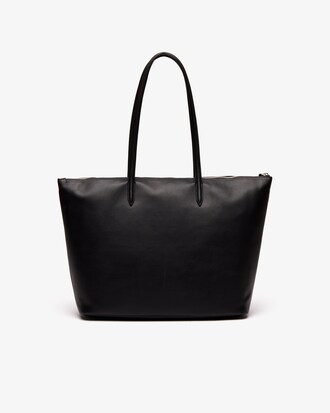 Women's L.12.12 Large Leather Zip Tote Bag