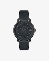 Lacoste.12.12 Move 3 Hands Watch Black Silicone