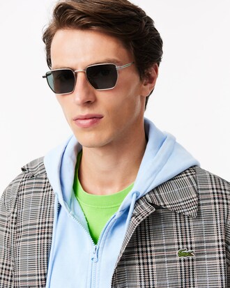 Lightweight Water-Repellent Checked Coat