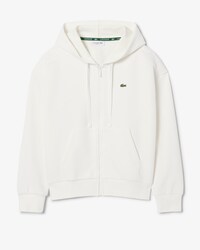 Zipped Piqu&eacute; Hoodie