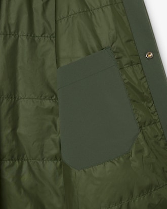 Quilted Water-Repellent Overshirt
