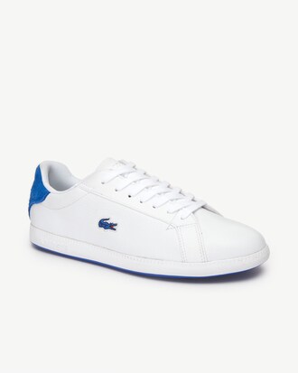 Women's Graduate Tumbled Leather and Suede Trainers