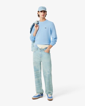 Cotton Landscape Crocodile Sweater