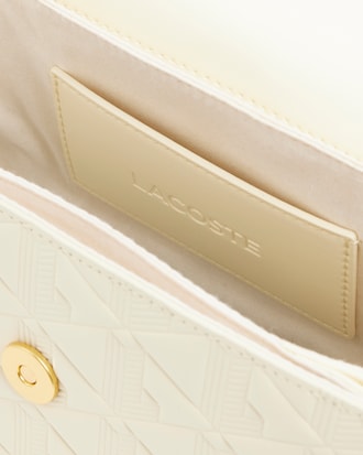 Maheki Embossed Leather Shoulder Bag