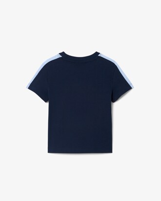 Cotton Colour-Block T-shirt