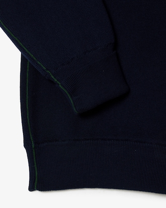 Moss Stitch Cotton Sweater