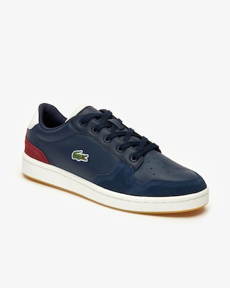 Women's Masters Cup Tricolour Leather and Suede Trainers