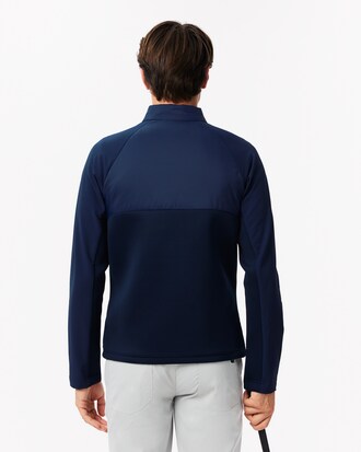 High Neck Quilted Golf Jacket