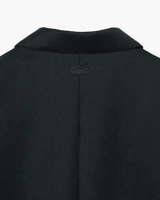 Runway Double Breasted Lightweight Wool Blazer