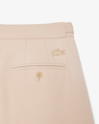 Runway Fitted Wool Bermuda Shorts