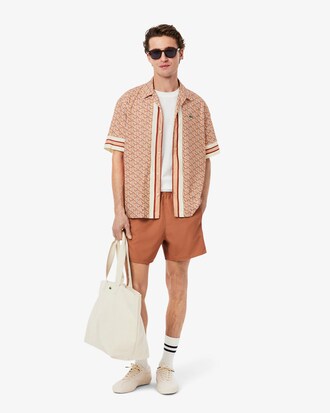 Straight Cut Monogram Shirt