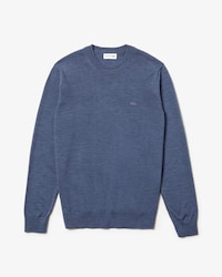 Men's Crew Neck Wool Jersey Sweater