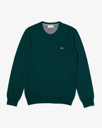 Men's Crew Neck Cotton Jersey Sweater