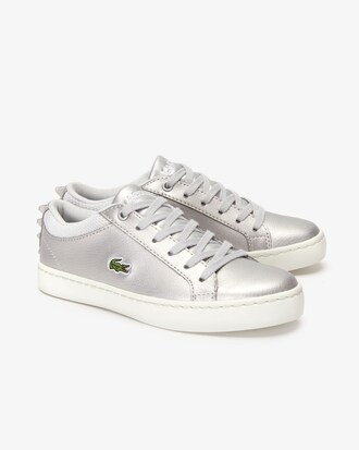 Children's Straightset Metallic Synthetic Trainers