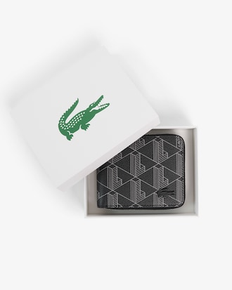 Zipped Monogram Billfold