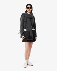 Fringed Wool Scarf