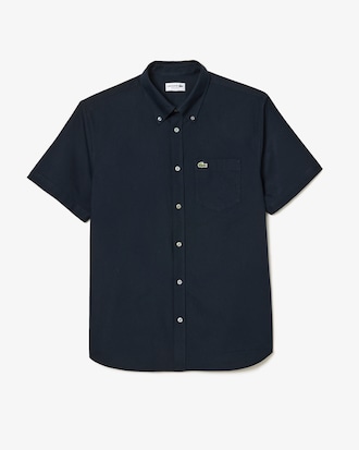 Regular Fit Short Sleeved Oxford Shirt