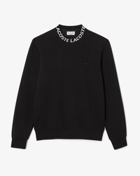 Jacquard Branded Jersey Sweatshirt