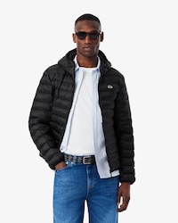 Water-Repellent Quilted Puffed Jacket
