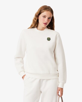Crew Neck Badge Sweatshirt