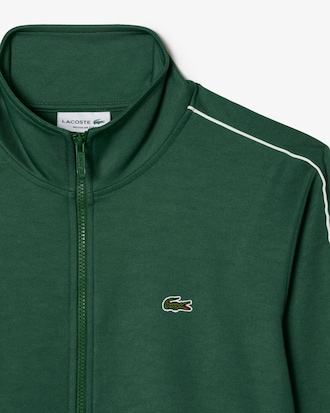 Paris Piqué Zip Front Track Jacket