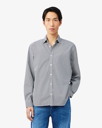 Regular Fit Lightweight Poplin Plaid Shirt