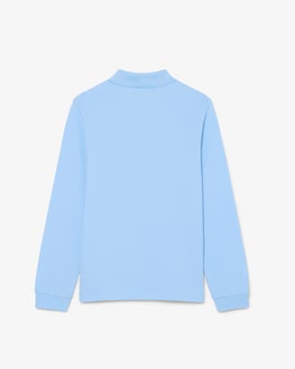 Long Sleeved Petit Piqu&eacute; Polo Shirt