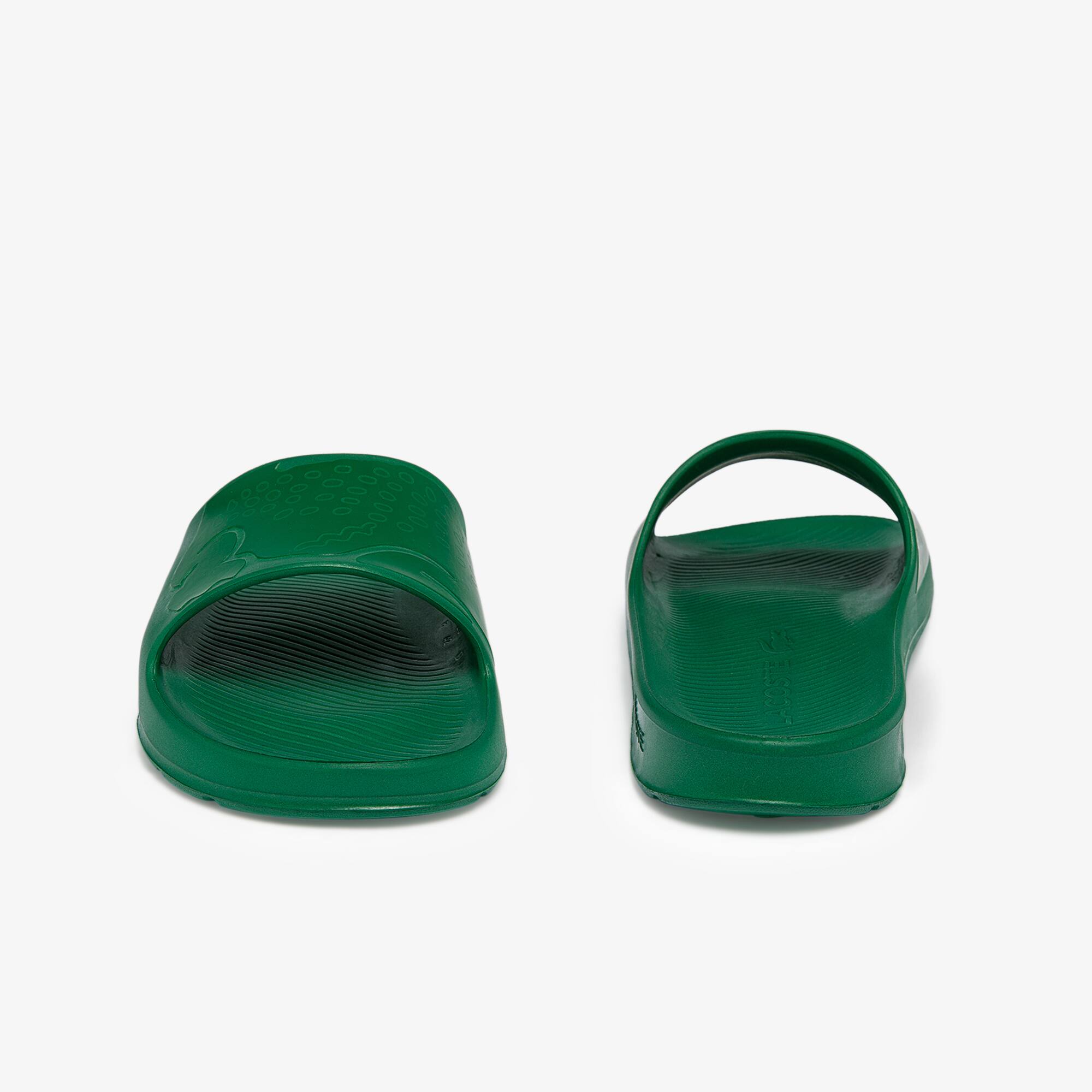 lacoste sliders green