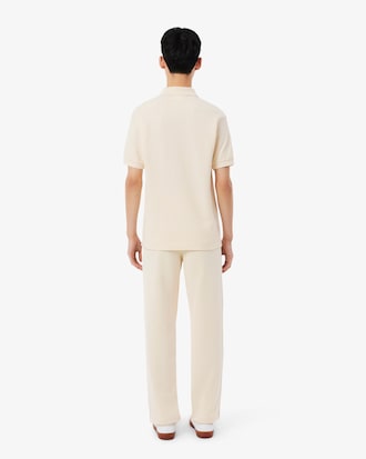 Trim Accent Piqu&eacute; Sweatpants
