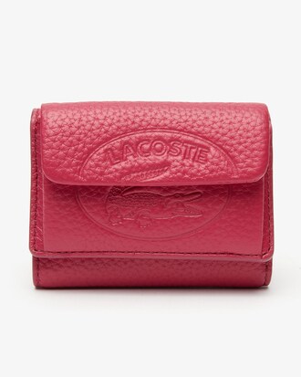 Women's Croco Crew Small Grained Leather Wallet