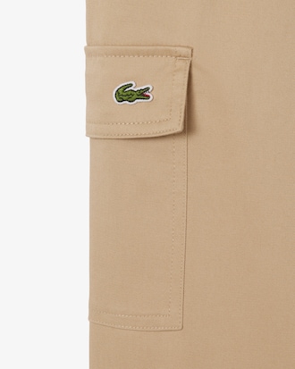 Cotton Twill Cargo Pants