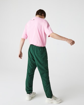 Unisex Lacoste LIVE Loose Fit Lettering And Pocket Cotton T-shirt