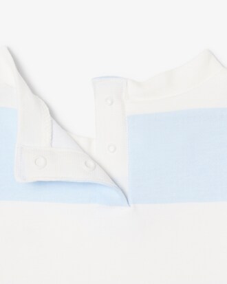 Infants' Striped Interlock Onesie