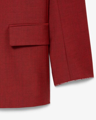 Runway Tailored Wool Jacket