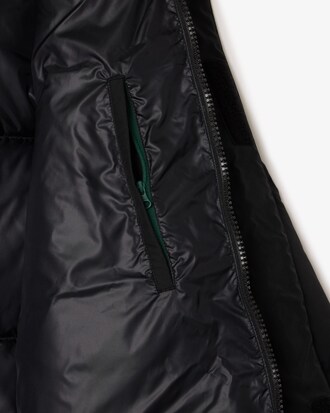 Water-Repellent Mid Length Puffed Jacket