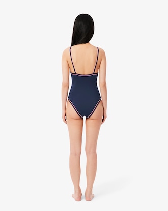 One Piece Trim Accent Swimsuit