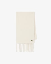 Fringed Alpaca Wool Scarf