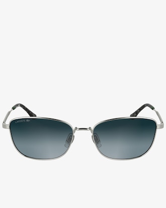 Monogram Metal Rectangle Glasses