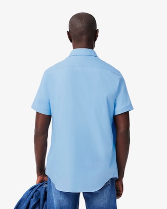 Regular Fit Short Sleeved Cotton Shirt