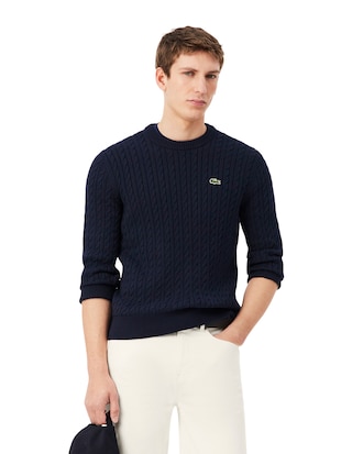 Cable Knit Cotton Sweater