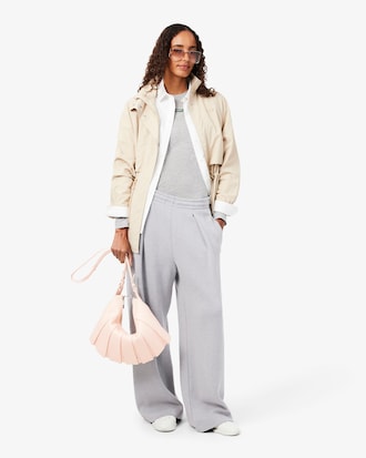 Medium Lenglen Leather Hobo Bag
