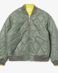 Unisex Lacoste LIVE Reversible Quilted Bomber Jacket
